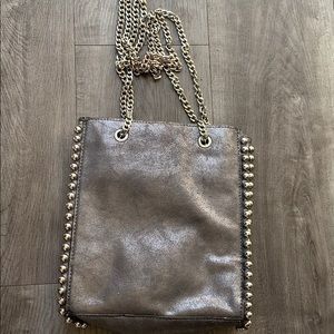 Metallic Zara bag